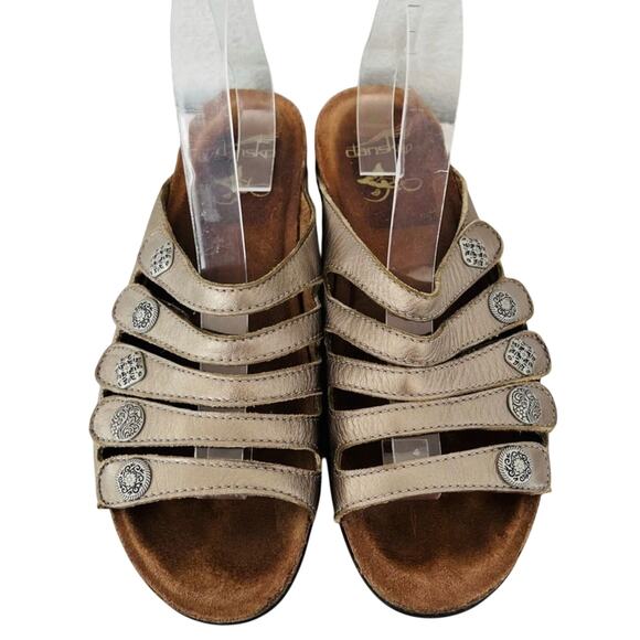 Dansko Janie Sandal in Pewter Strappy Size 41 or US 10 - Picture 3 of 8